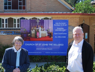 New sign at St John the Beloved